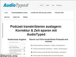Sites similar to audiotyped.de
