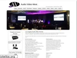 Sites similar to audiovideowest.com