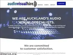 Sites similar to audiovisualhire.co.nz