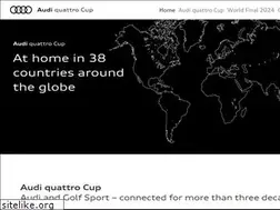 Sites similar to audiquattrocup.com
