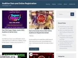 Sites similar to auditiondate.info