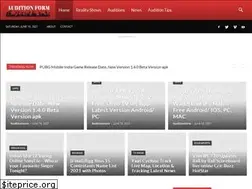 Sites similar to auditionformdates.in