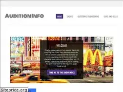 Sites similar to auditioninfo.weebly.com