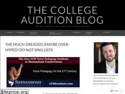 Sites similar to auditioningforcollege.com