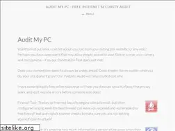Sites similar to auditmypc.com