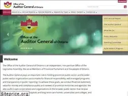 Sites similar to auditor.on.ca