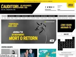 Sites similar to auditori.cat