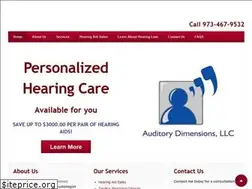 Sites similar to auditorydimensions.com