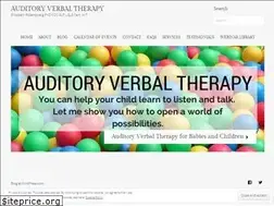 Sites similar to auditoryverbaltherapy.net
