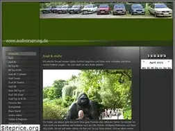 Sites similar to audivorsprung.de