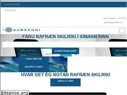 Sites similar to audkenni.is