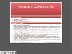 Sites similar to audran.org