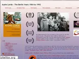 Sites similar to audrelorde-theberlinyears.com