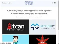 Sites similar to audreyensor.com