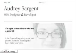 Sites similar to audreysargent.com