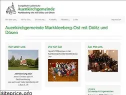 Sites similar to auenkirche-markkleeberg.de