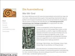 Sites similar to auensiedlung.org