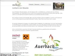 Sites similar to auerbach-opf.de