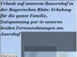 Sites similar to auershof7.de