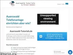Sites similar to auerswald-tutorials.de