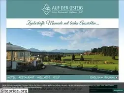 Sites similar to aufdergsteig.de