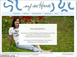 Sites similar to aufdiehand.blog