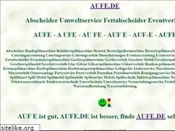 Sites similar to aufe.de