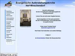 Sites similar to auferstehungskirche-hof.de