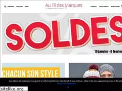 Sites similar to aufildesmarques.com