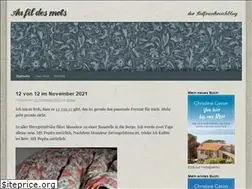 Sites similar to aufildesmots.biz