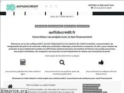 Sites similar to aufilducredit.com