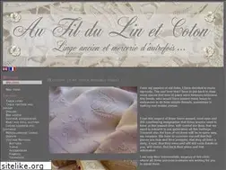 Sites similar to aufildulinetcoton.net