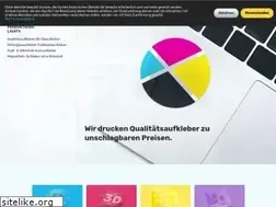 Sites similar to aufkleber-drucken-lassen.de
