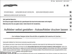 Sites similar to aufkleber-selbst-gestalten.com