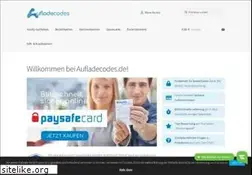 Sites similar to aufladecodes.de