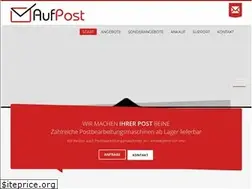 Sites similar to aufpost.de