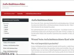 Sites similar to aufschnittmaschine.net