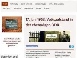 Sites similar to aufstand1953.de