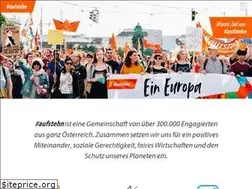 Sites similar to aufstehn.at