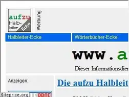 Sites similar to aufzu.de