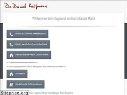 Sites similar to augenarzt-kaufmann.de