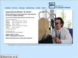 Sites similar to augenarzt-wacker.de