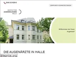 Sites similar to augenheilkunde.de