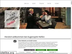 Sites similar to augenoptik-helfen.de