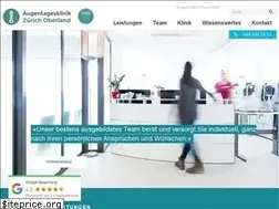 Sites similar to augentagesklinik-oberland.ch