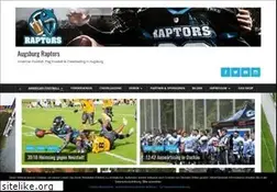 Sites similar to augsburg-raptors.de
