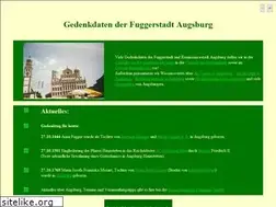 Sites similar to augsburger-gedenktage.de