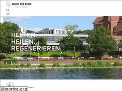 Sites similar to august-bier-klinik.de