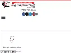 Sites similar to augustapaincenter.com