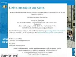 Sites similar to augustiner-restaurant.com